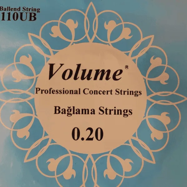 Volume strings set for long-neck saz baglama 0.20 mm – 3 pack