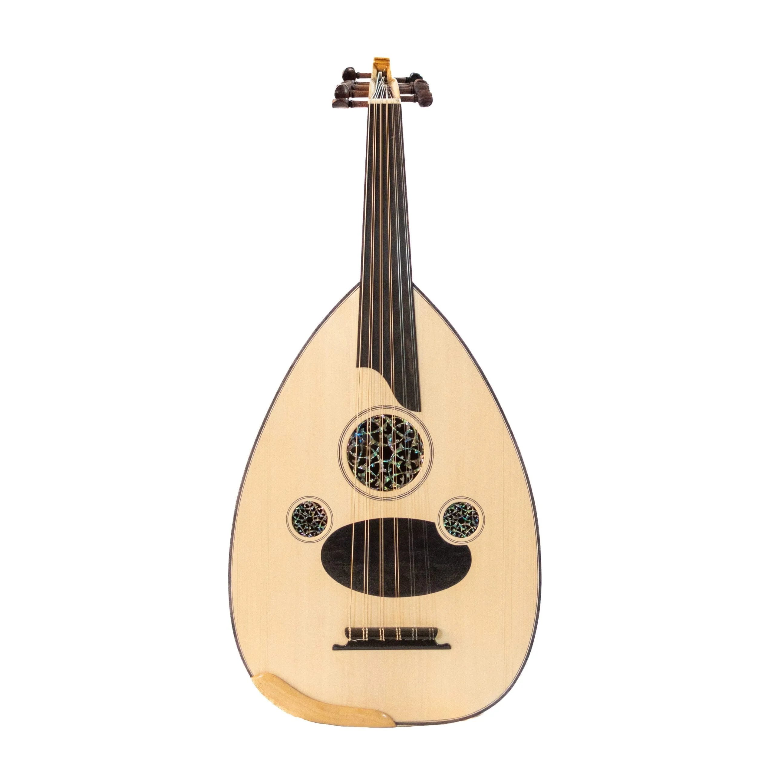 Feramis Aktas maple body premium Turkish oud – front view
