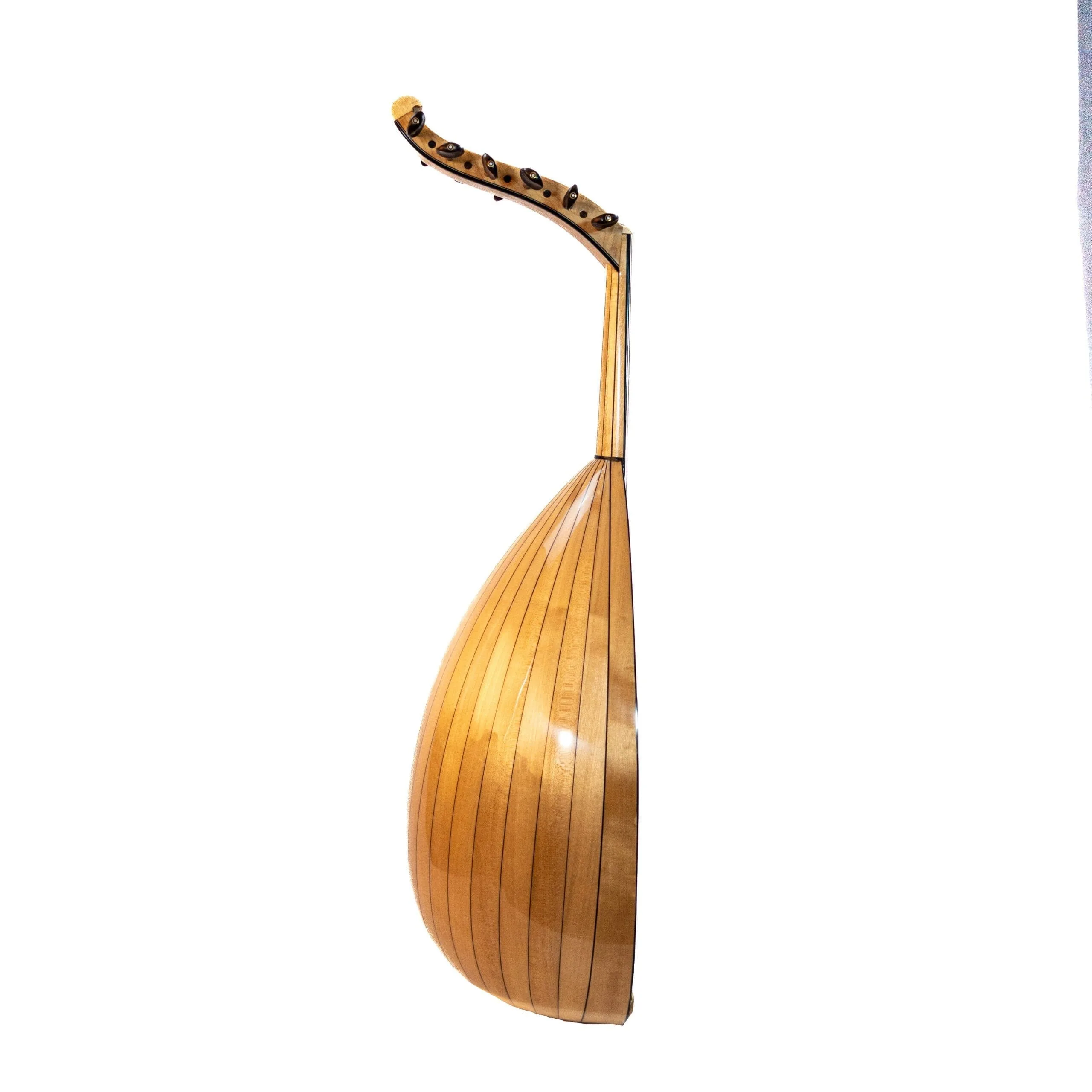 Feramis Aktas maple body Turkish oud – pegbox
