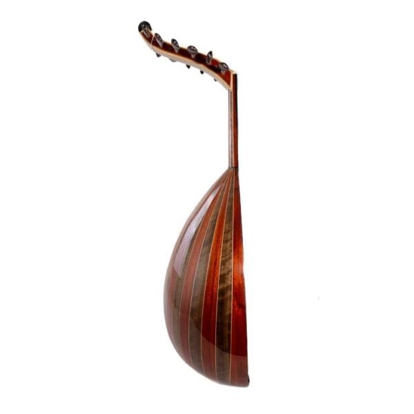 a close up of a stringed instrument (Oud)