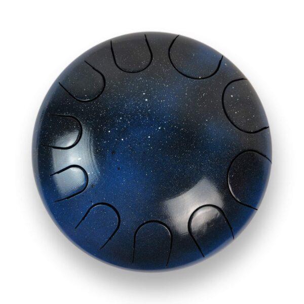 Tongue Drum Blue Nebula design
