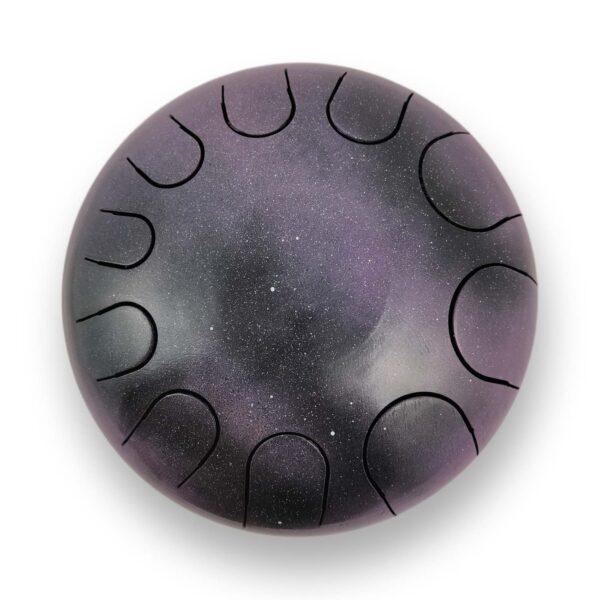 Steel Tongue Drum 10 Notes – Deep Purple Galaxy (D Kurd)
