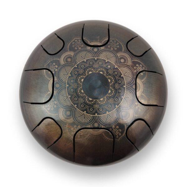 Steel Tongue Drum 8 Notes – Lotus Mandala (D Kurd)