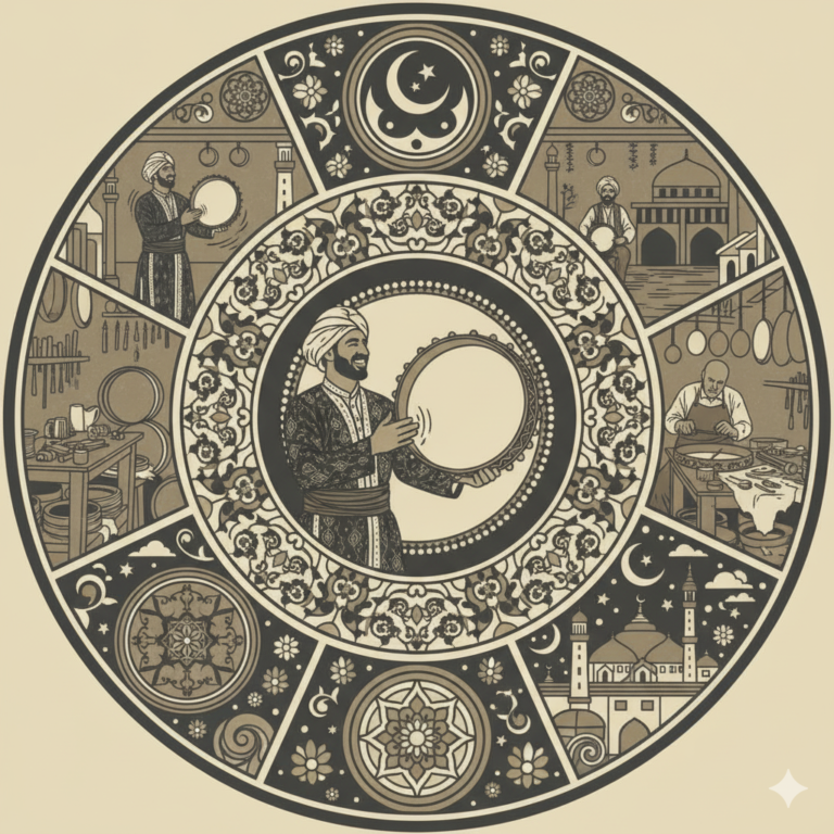 Persian Daf Maker Seraj