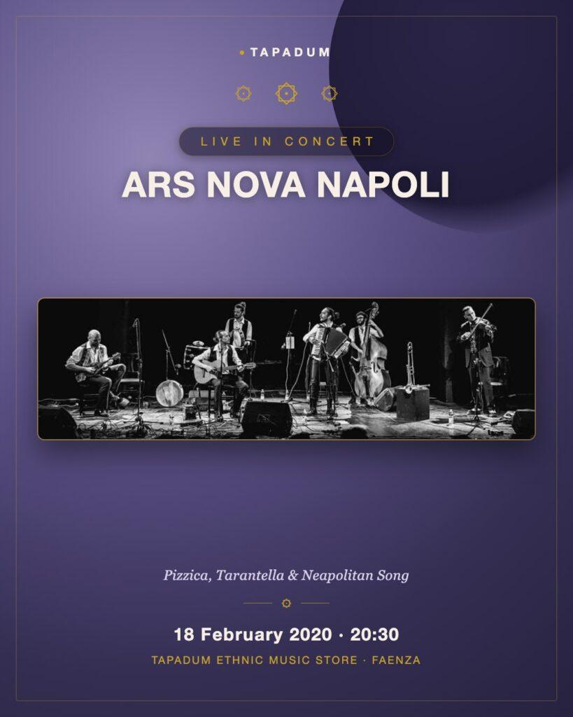 Ars Nova Napoli at Tapadum: Southern Italian Folk from the Streets to the Stage