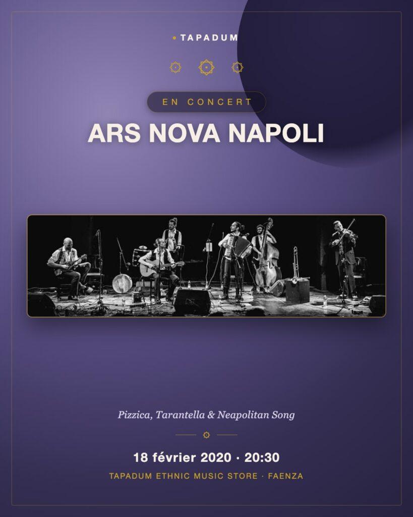 Ars Nova Napoli au Tapadum : Folklore italien du Sud des rues à la scène