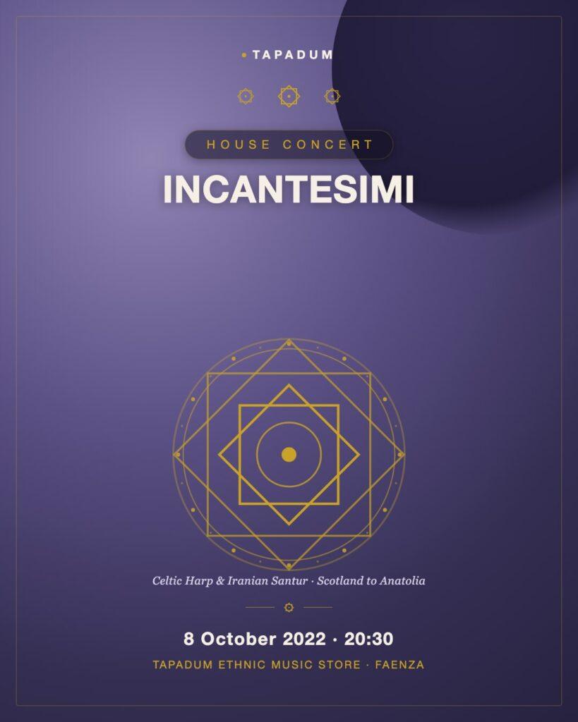 Incantesimi: Celtic Harp and Iranian Santur with Marta Celli & Özgür Yalçın