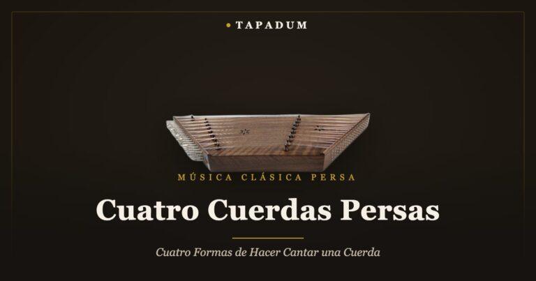 Santur persa – comparación setar, tar, santur, kamancheh