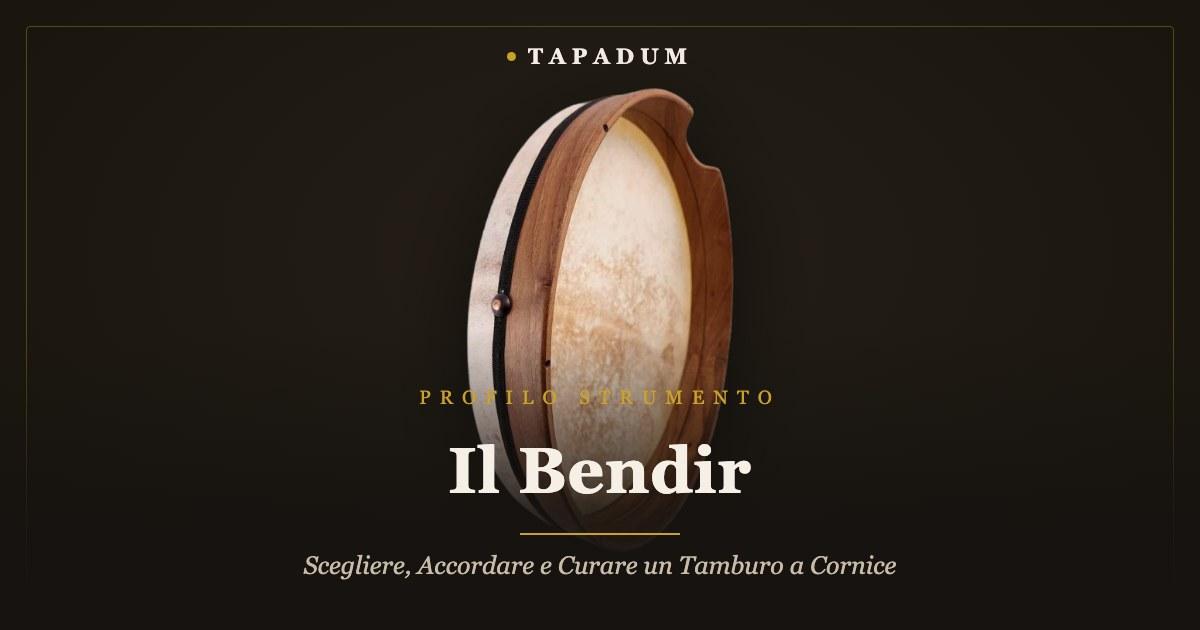 Bendir – tamburo a cornice turco
