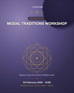 Workshop: Modal Traditions of the Eastern Mediterranean at Tapadum