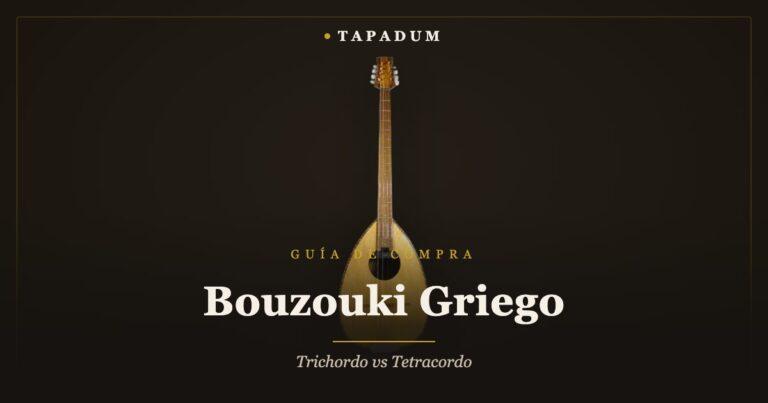 Bouzouki griego – cuerpo tetracordo y mástil largo