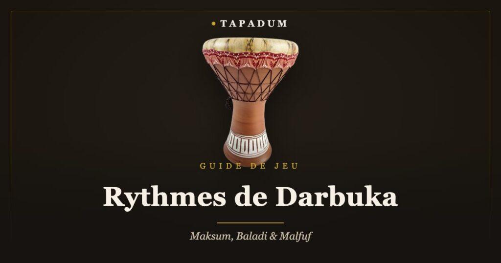 Darbuka en argile – rythmes maksum, baladi et malfuf