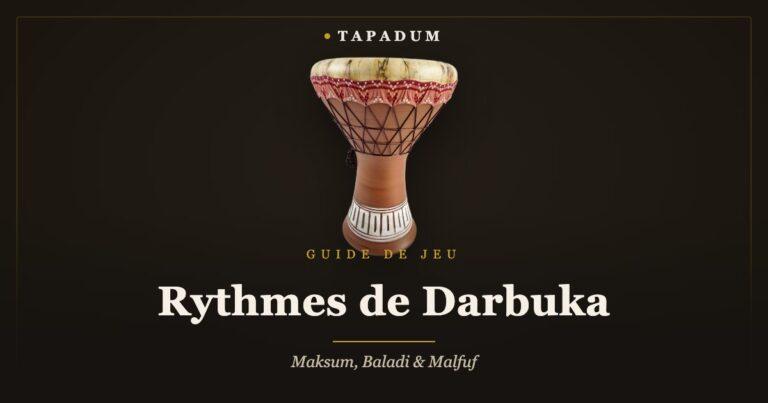 Darbuka en argile – rythmes maksum, baladi et malfuf