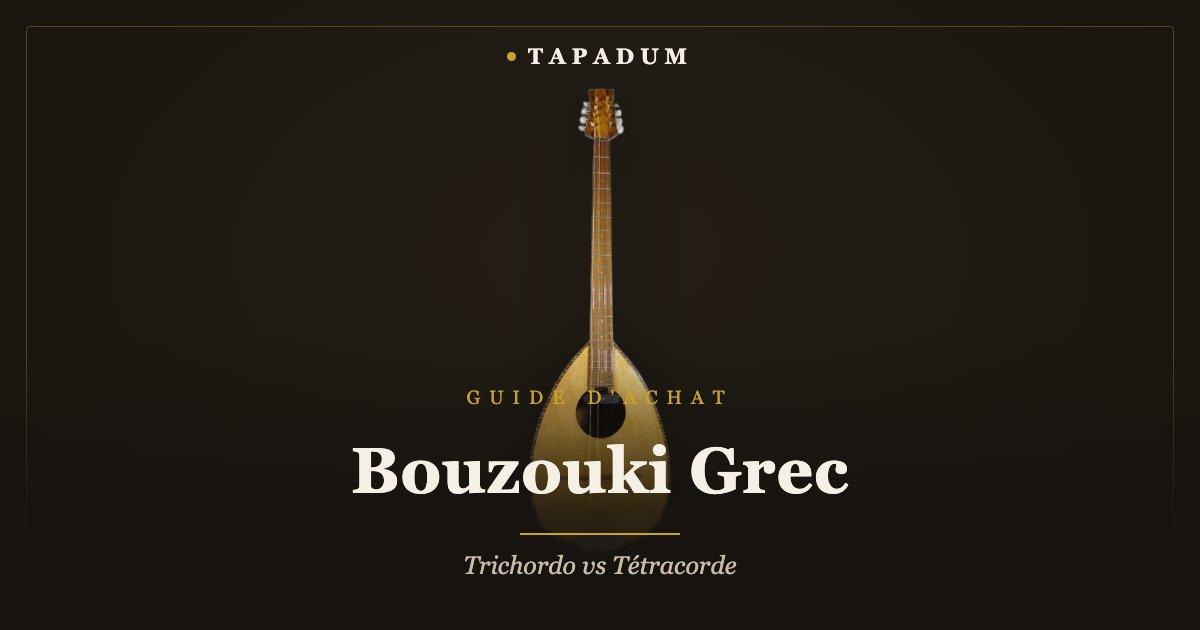 Bouzouki grec – corps tétracorde et long manche