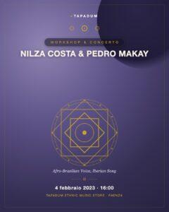 Nilza Costa & Pedro Makay: Una Serata Afro-Brasiliana e Iberica al Tapadum