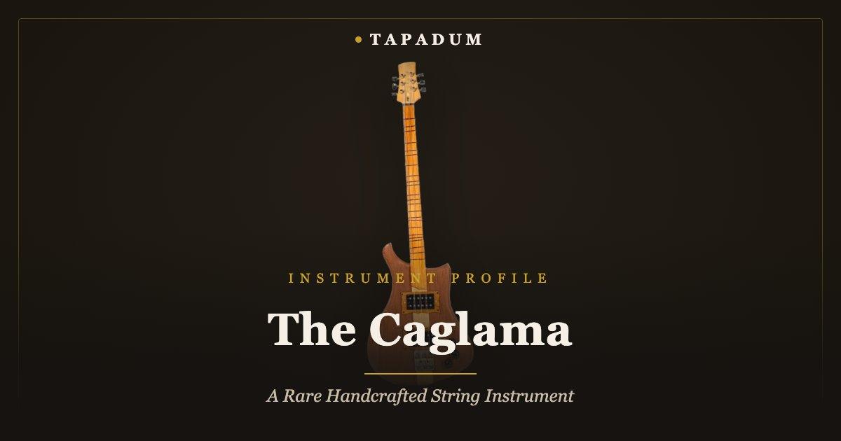 Caglama – hybrid baglama and electric guitar string instrument