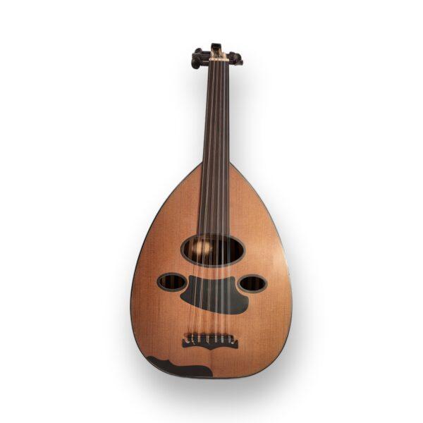 Wenge Arabic Oud – wenge bowl and Canadian red cedar top, front view