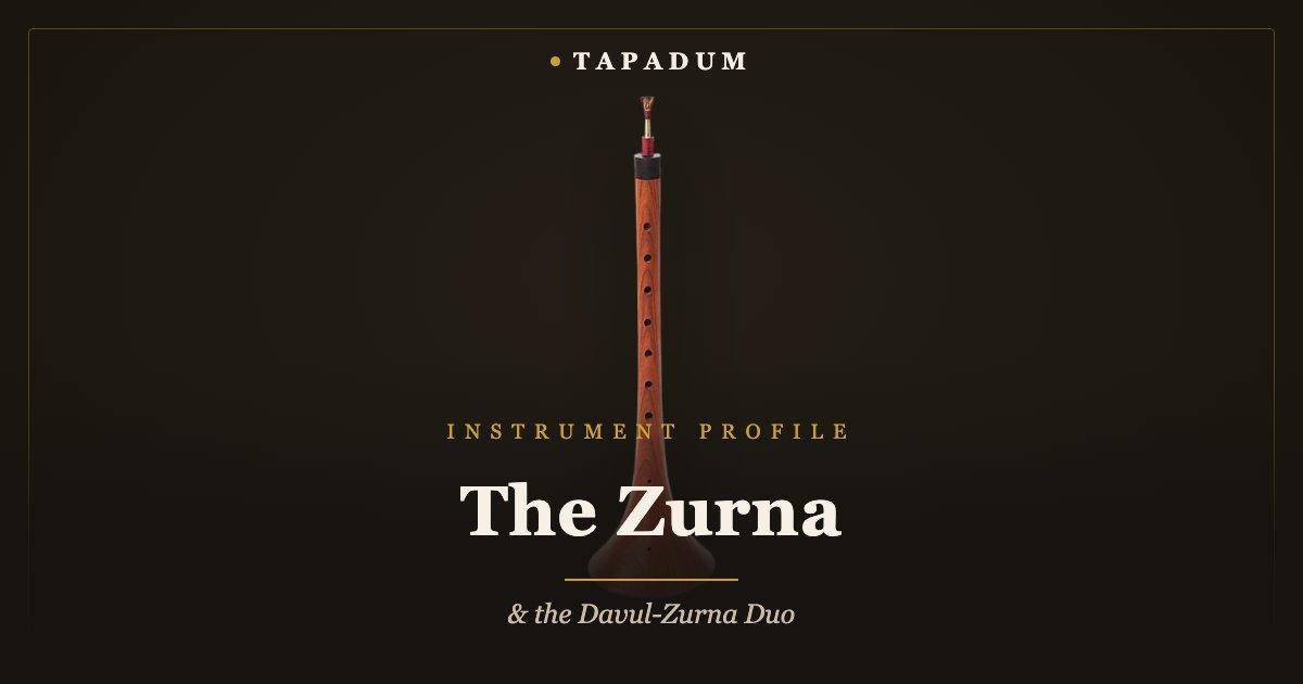Zurna – Turkish double-reed wind instrument