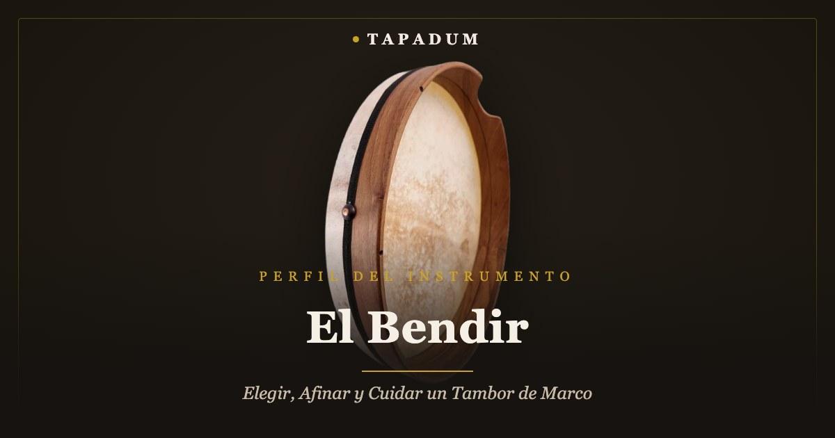 Bendir – tambor de marco turco