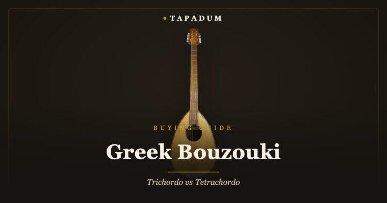 Greek bouzouki – tetrachordo body and long neck