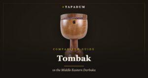 Persian walnut tombak – goblet drum compared to the Middle Eastern darbuka
