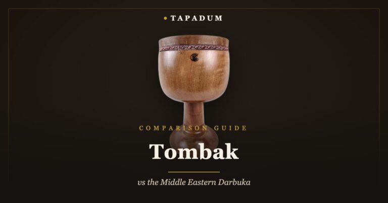 Persian walnut tombak – goblet drum compared to the Middle Eastern darbuka