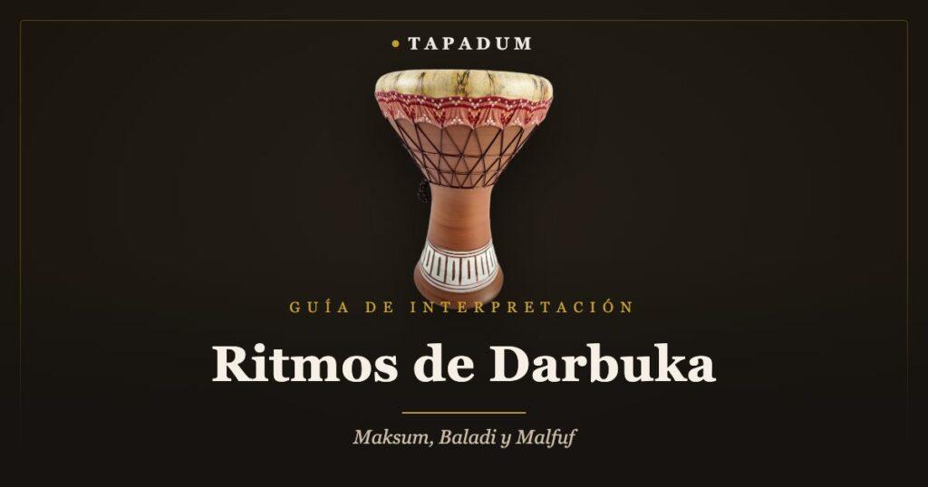 Darbuka de barro – ritmos maksum, baladi y malfuf
