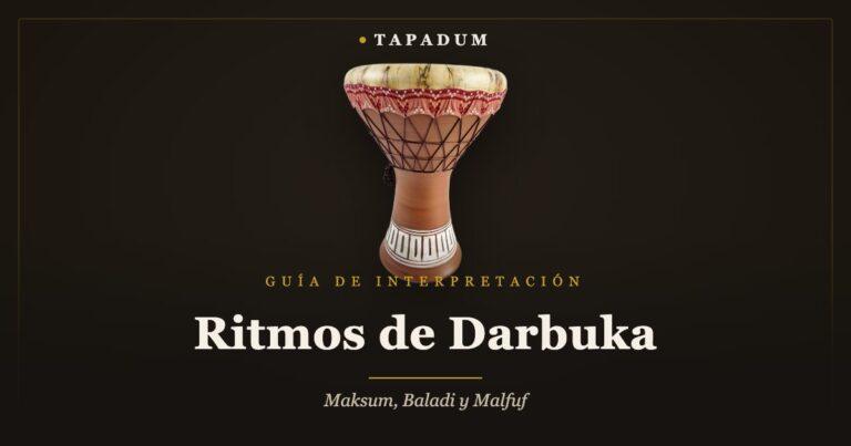 Darbuka de barro – ritmos maksum, baladi y malfuf