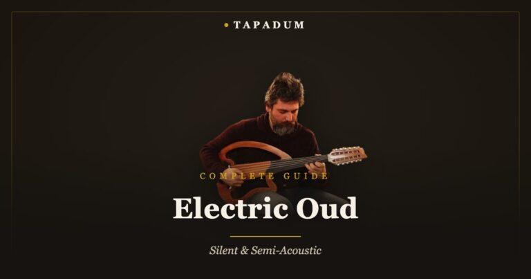 Musician playing a silent electric oud – Tapadum Electric & Silent Oud complete guide cover