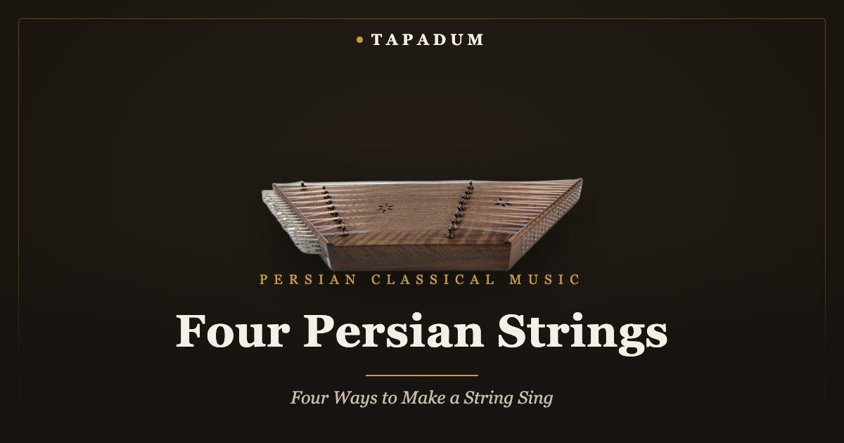 Persian santur hammered dulcimer – comparing setar, tar, santur, and kamancheh