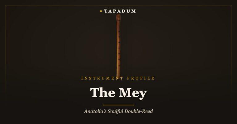 Turkish mey – apricot wood double-reed wind instrument