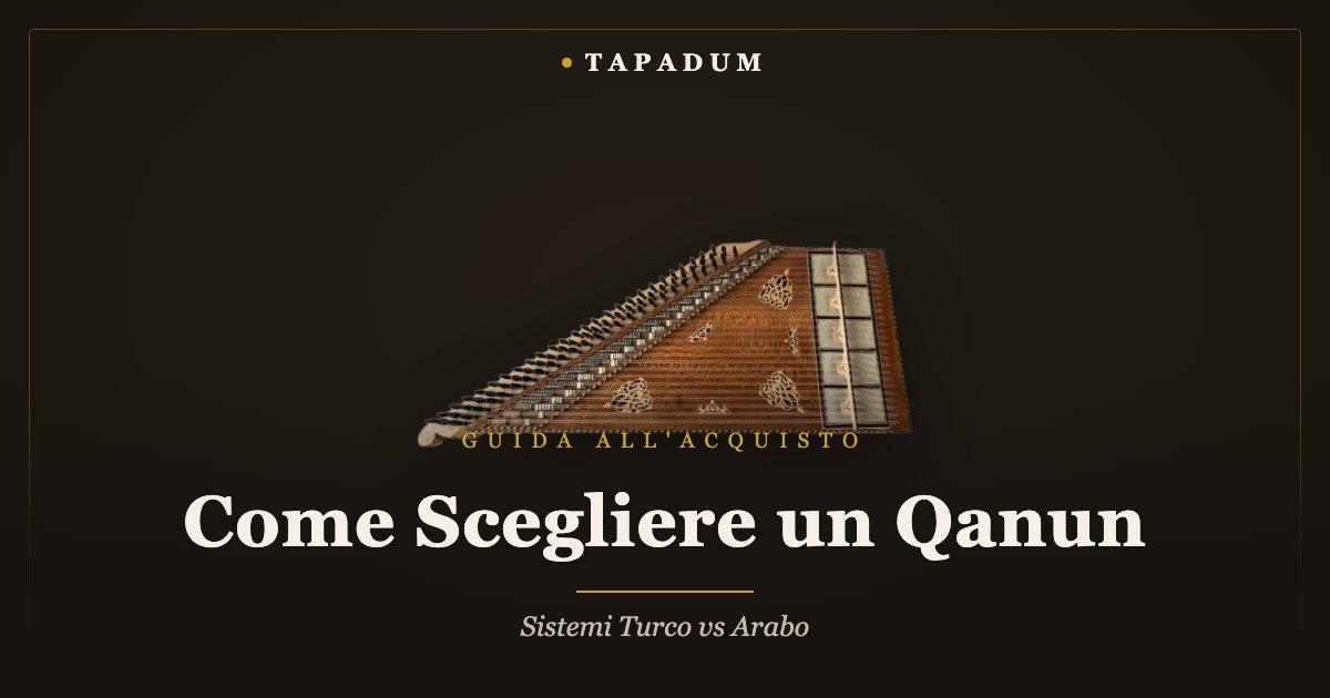 Qanun – cetra trapezoidale con leve mandal