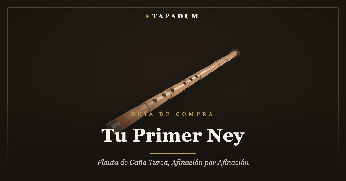 Ney turco – flauta de caña artesanal con boquilla başpare