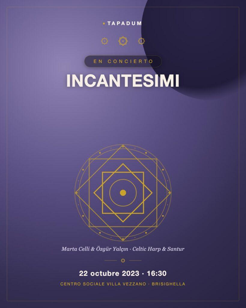 Incantesimi: Marta Celli y Özgür Yalçın en Concierto en Villa Vezzano