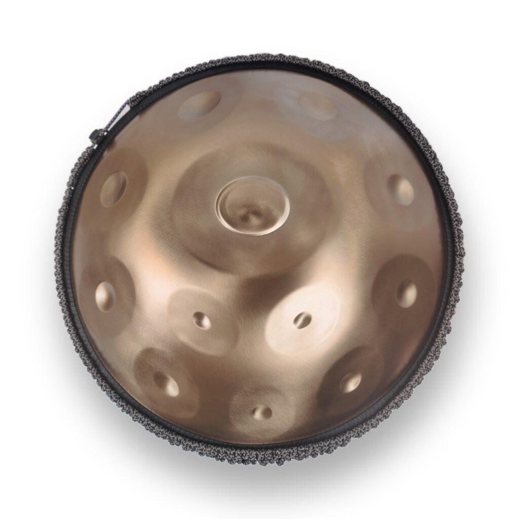 Handpan Tapadum Pro 15 Notes D Kurd – With Bottom Bass | Tapadum