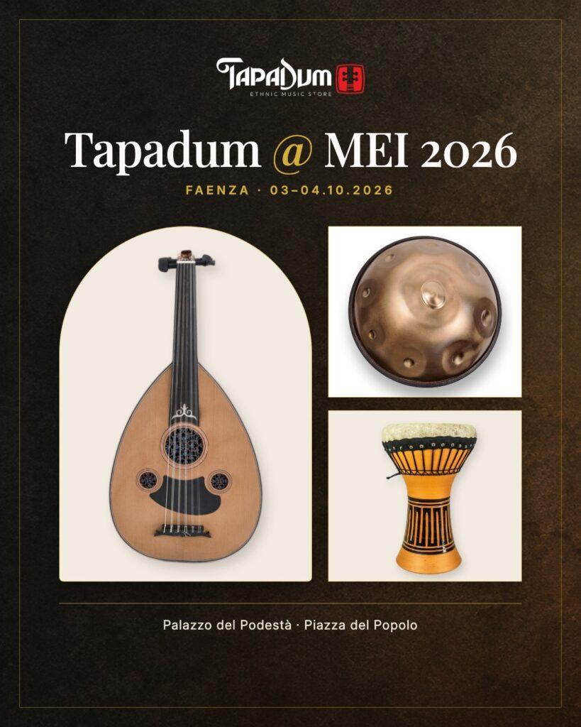 Tapadum au MEI 2026 : Un Voyage à Travers les Instruments du Monde